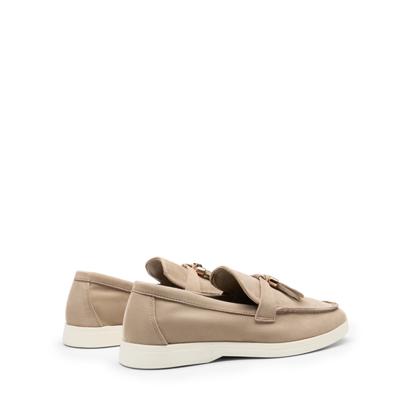 Slip On Casual Loafers - NUDE-SUEDE - 4